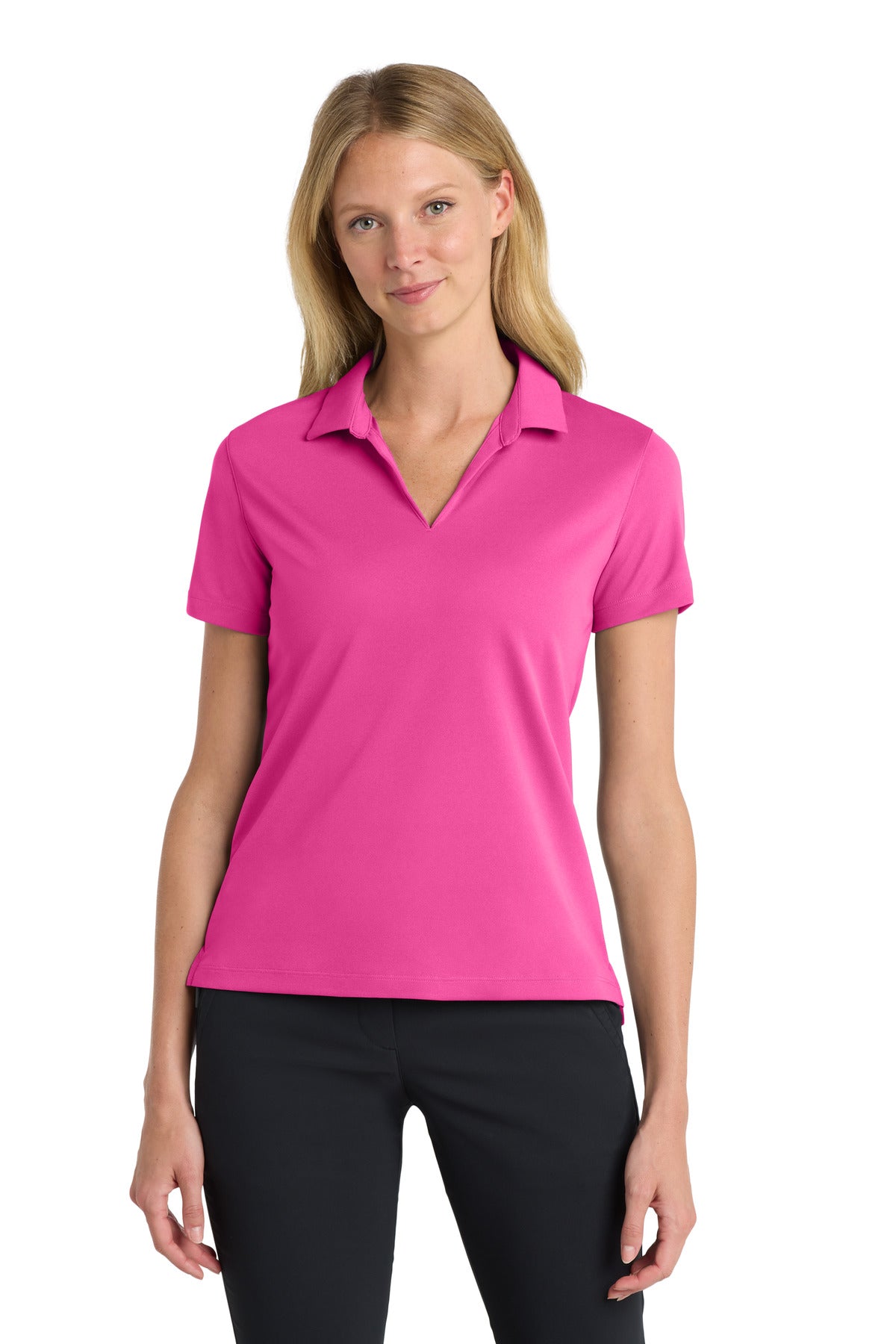 Nike Women's Dri-FIT Micro Pique 2.0 Polo NKDC1991 - Vivid Pink