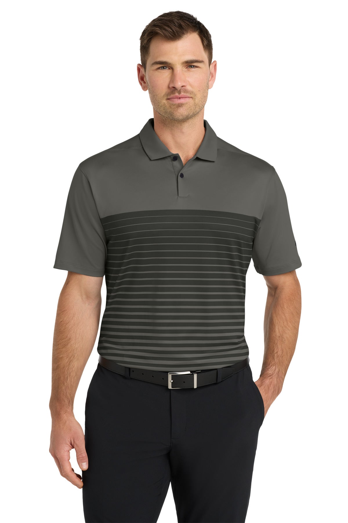 Nike Dri-FIT Vapor Block Polo NKDC2114 - Anthracite