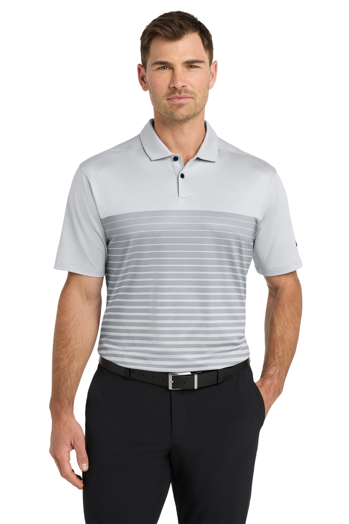 Nike Dri-FIT Vapor Block Polo NKDC2114 - Wolf Grey