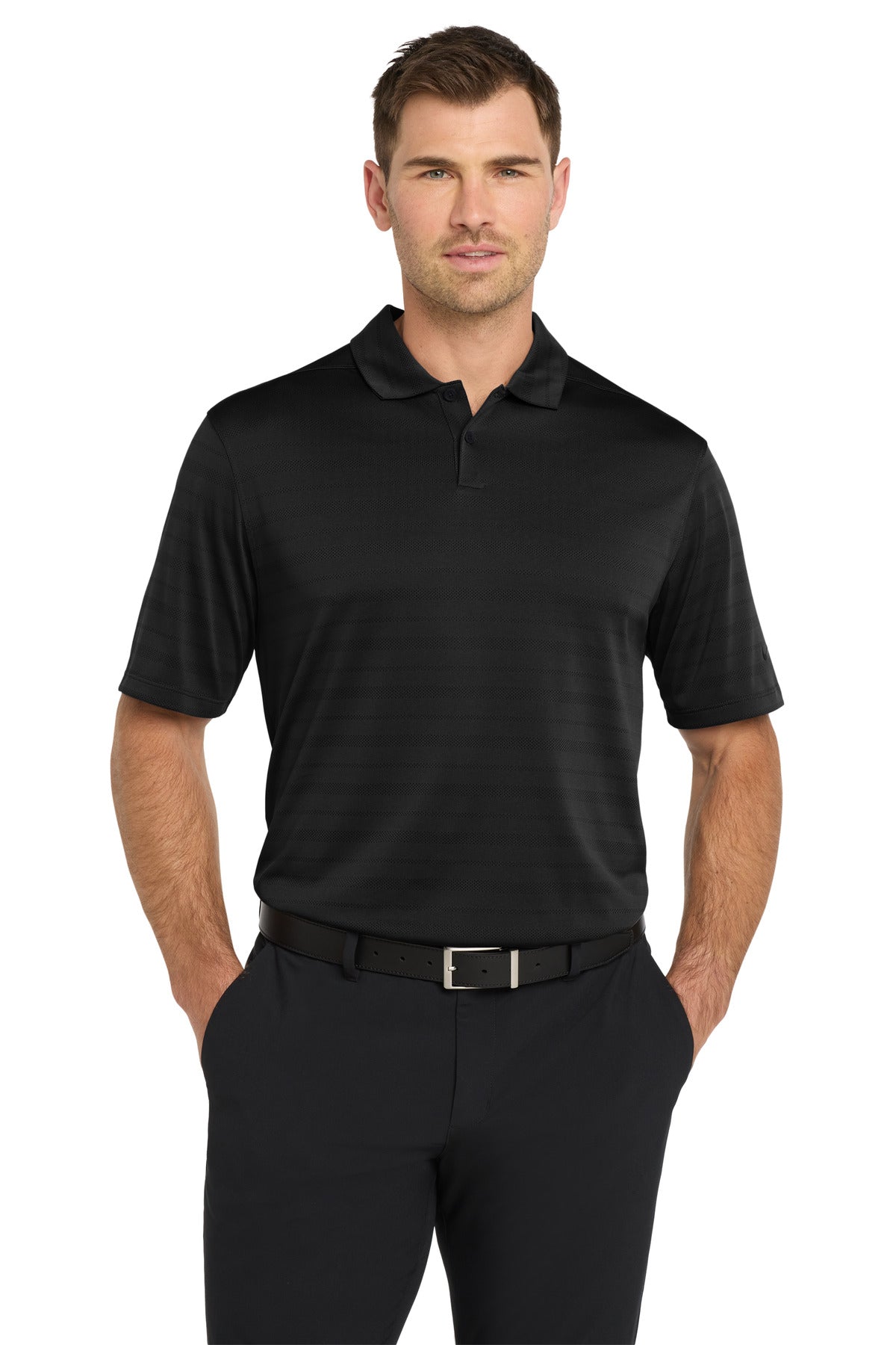 Nike Dri-FIT Vapor Jacquard Polo NKDC2115 - Black