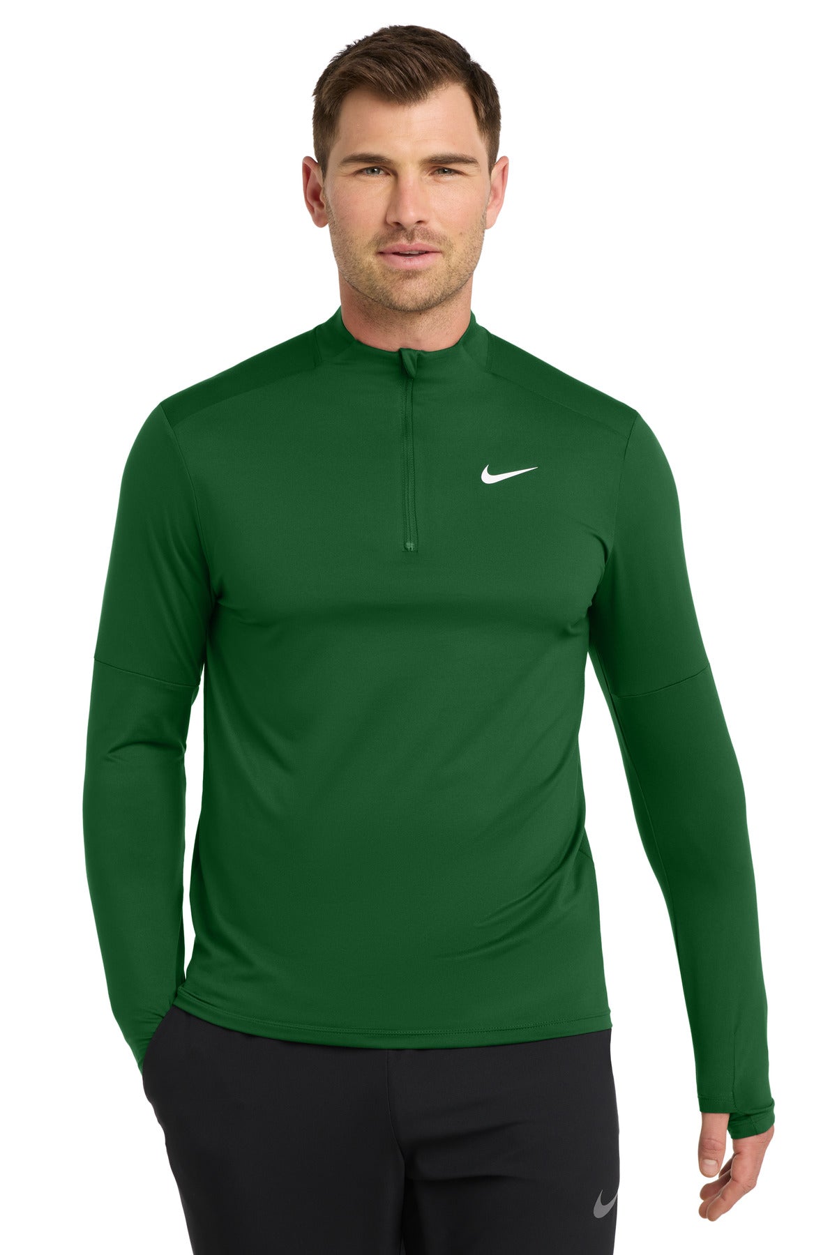 Nike Dri-FIT Element 1/2-Zip Top NKDH4949 - Dark Green