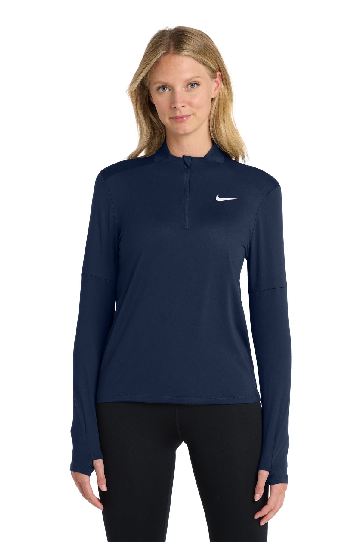 Nike Women's Dri-FIT Element 1/2-Zip Top NKDH4951 - Navy