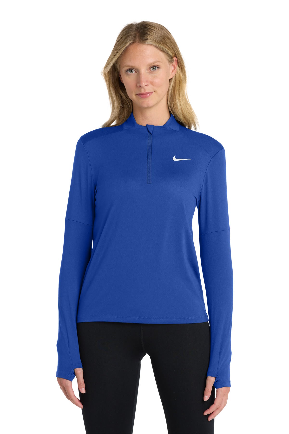 Nike Women's Dri-FIT Element 1/2-Zip Top NKDH4951 - Royal