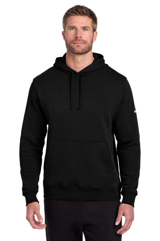 Nike Club Fleece Sleeve Swoosh Pullover Hoodie NKDR1499 - Black
