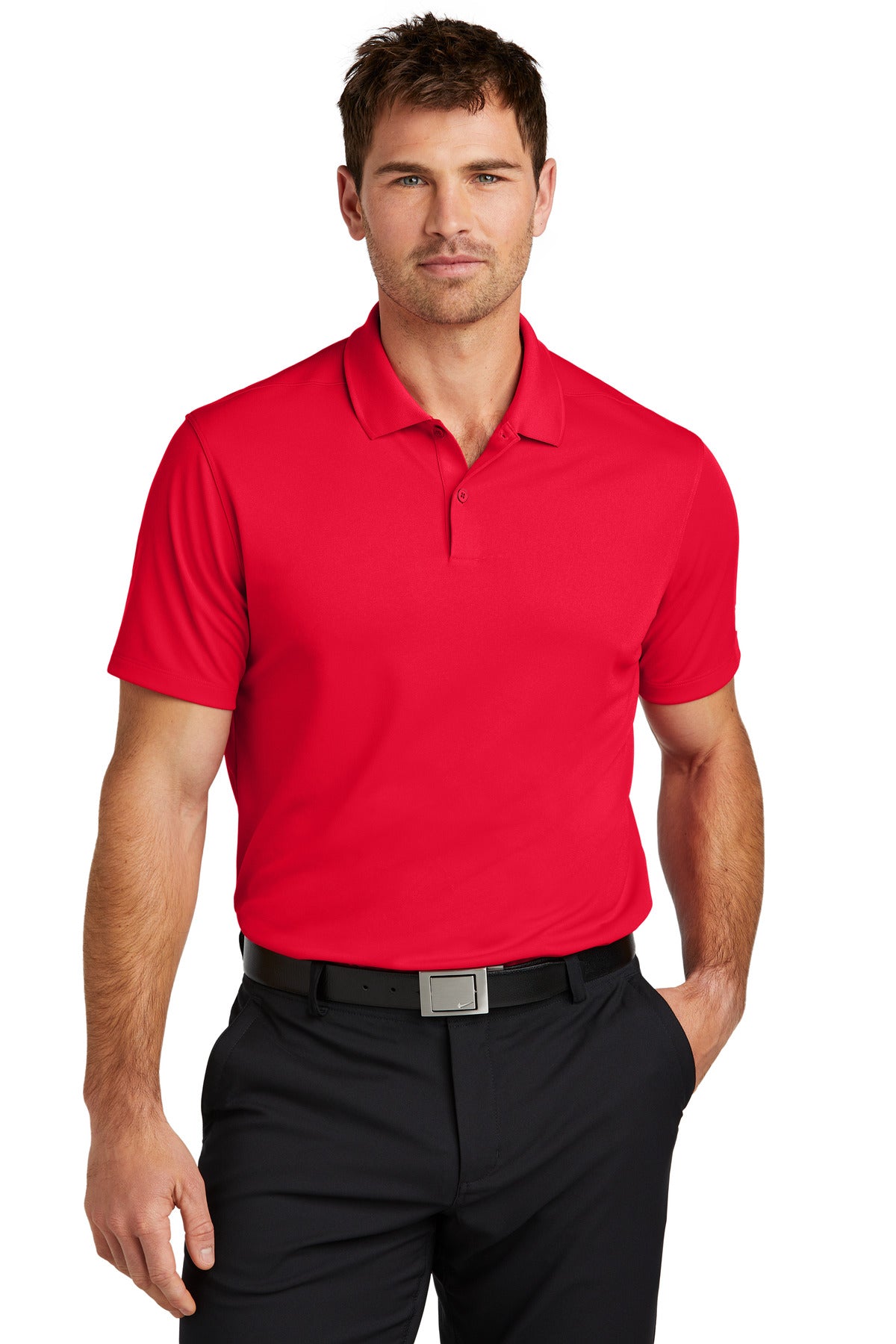 Nike Victory Solid Polo NKDX6684 - University Red