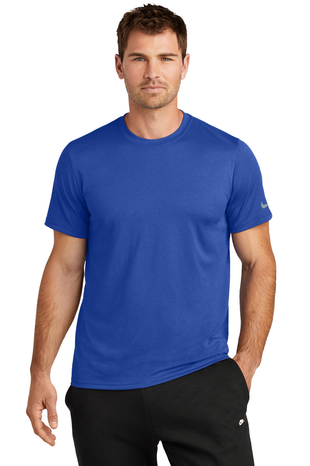 Nike Swoosh Sleeve rLegend Tee NKDX8730 - Game Royal