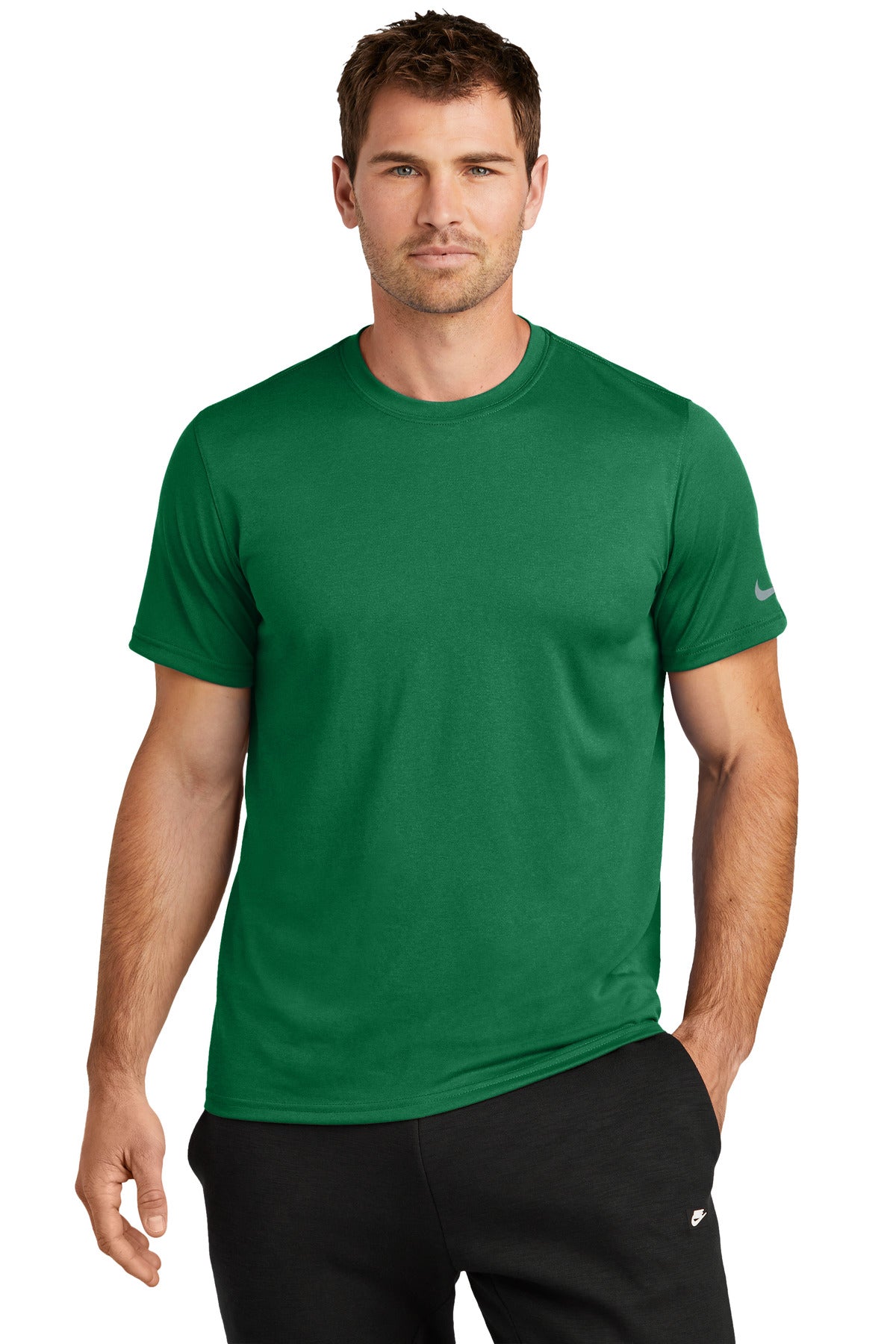 Nike Swoosh Sleeve rLegend Tee NKDX8730 - Gorge Green