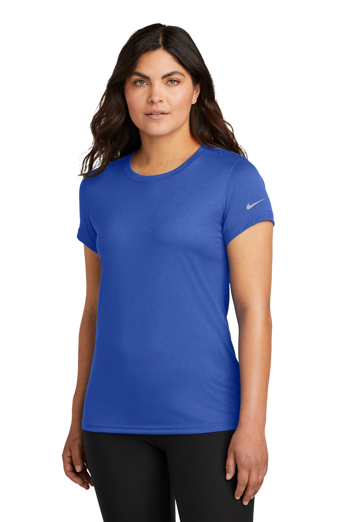 Nike Women's Swoosh Sleeve rLegend Tee NKDX8734 - Game Royal