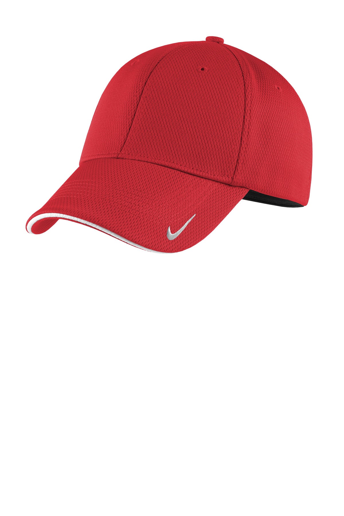 Nike Dri-FIT Stretch Mesh Sandwich Bill Cap NKFD9718 - University Red/ White