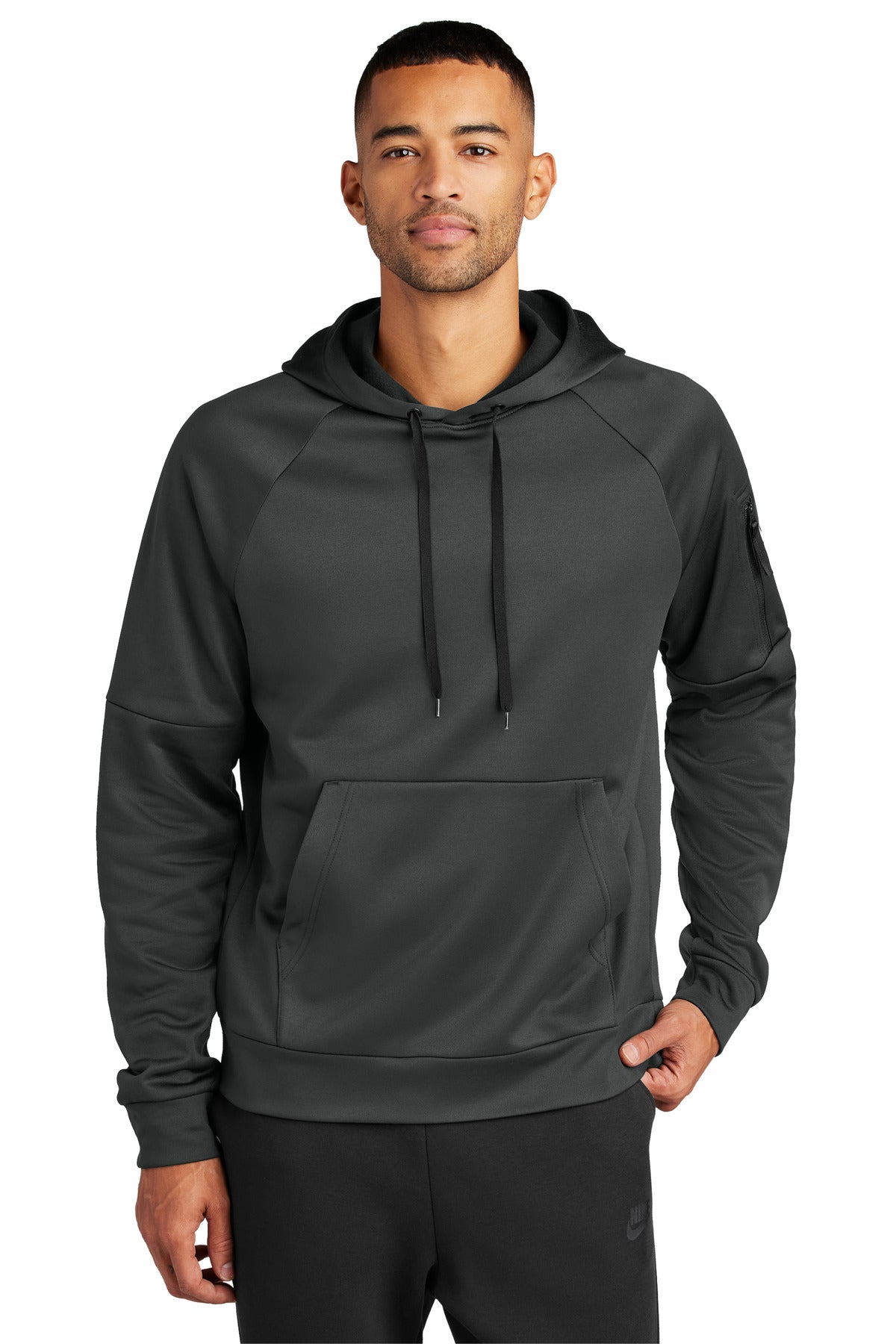 Nike Therma-FIT Pocket Pullover Fleece Hoodie NKFD9735 - Anthracite