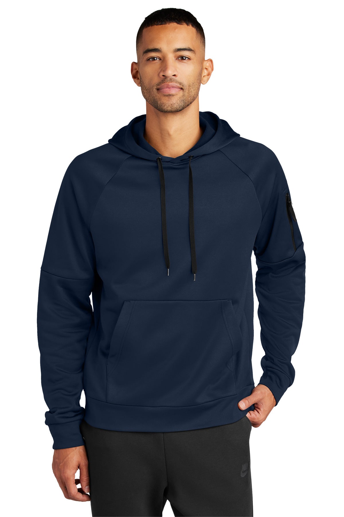 Nike Therma-FIT Pocket Pullover Fleece Hoodie NKFD9735 - Navy