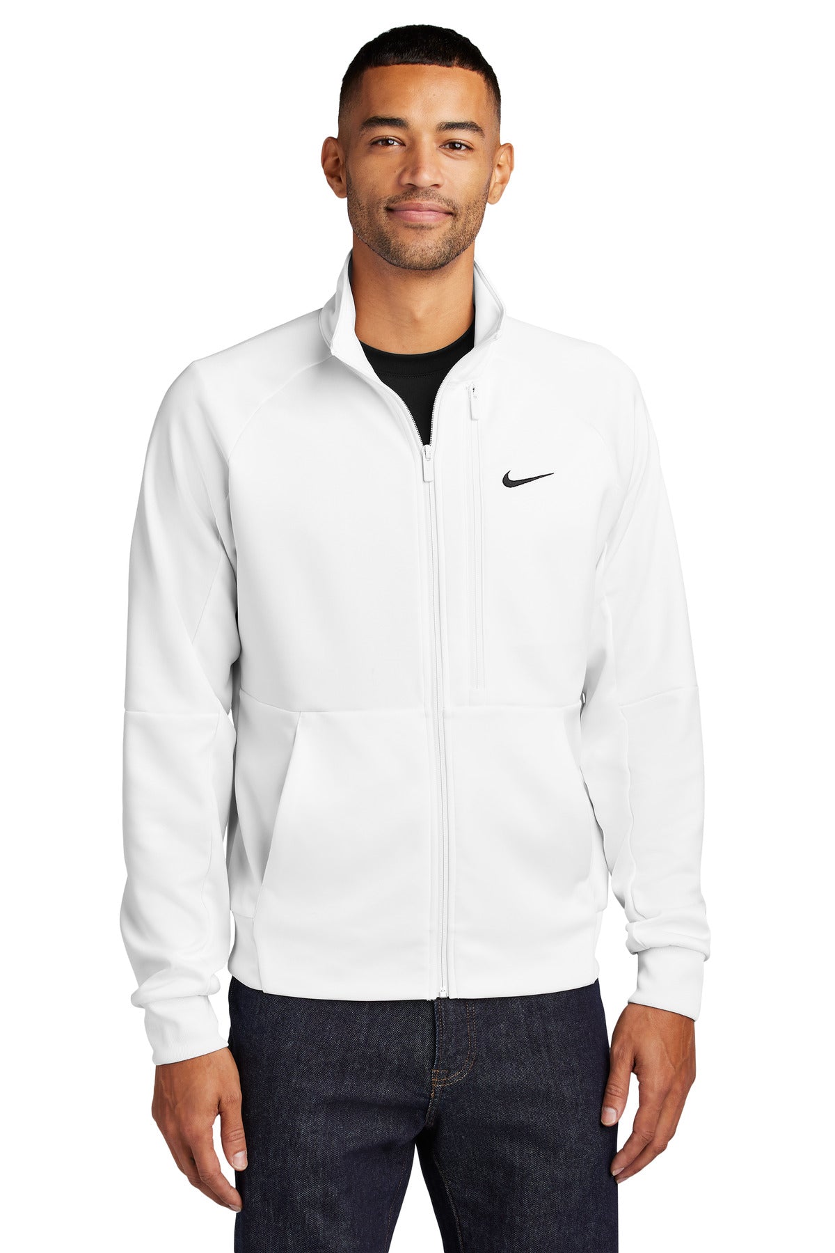 Nike Full-Zip Chest Swoosh Jacket NKFD9891 - White