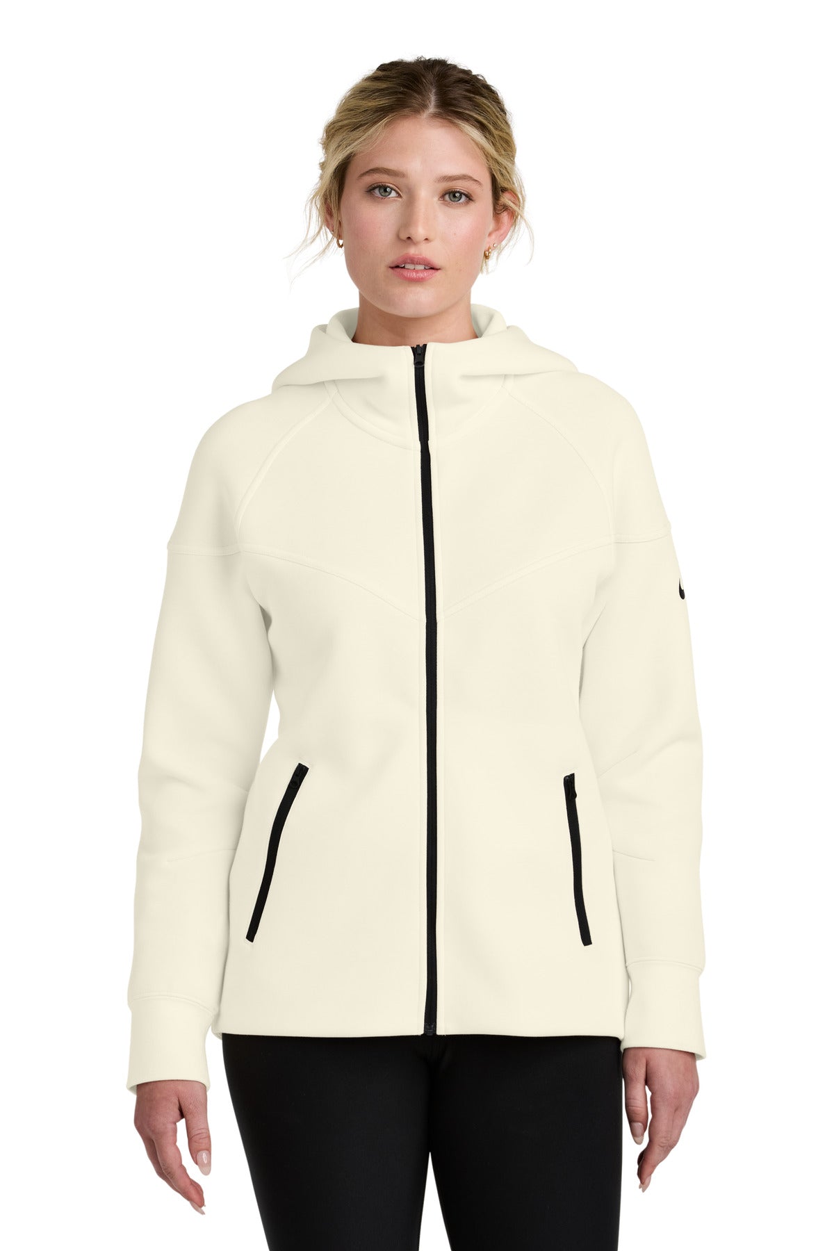 Nike Women's Tech Fleece Full-Zip Hoodie NKFQ4798 - Pale Ivory