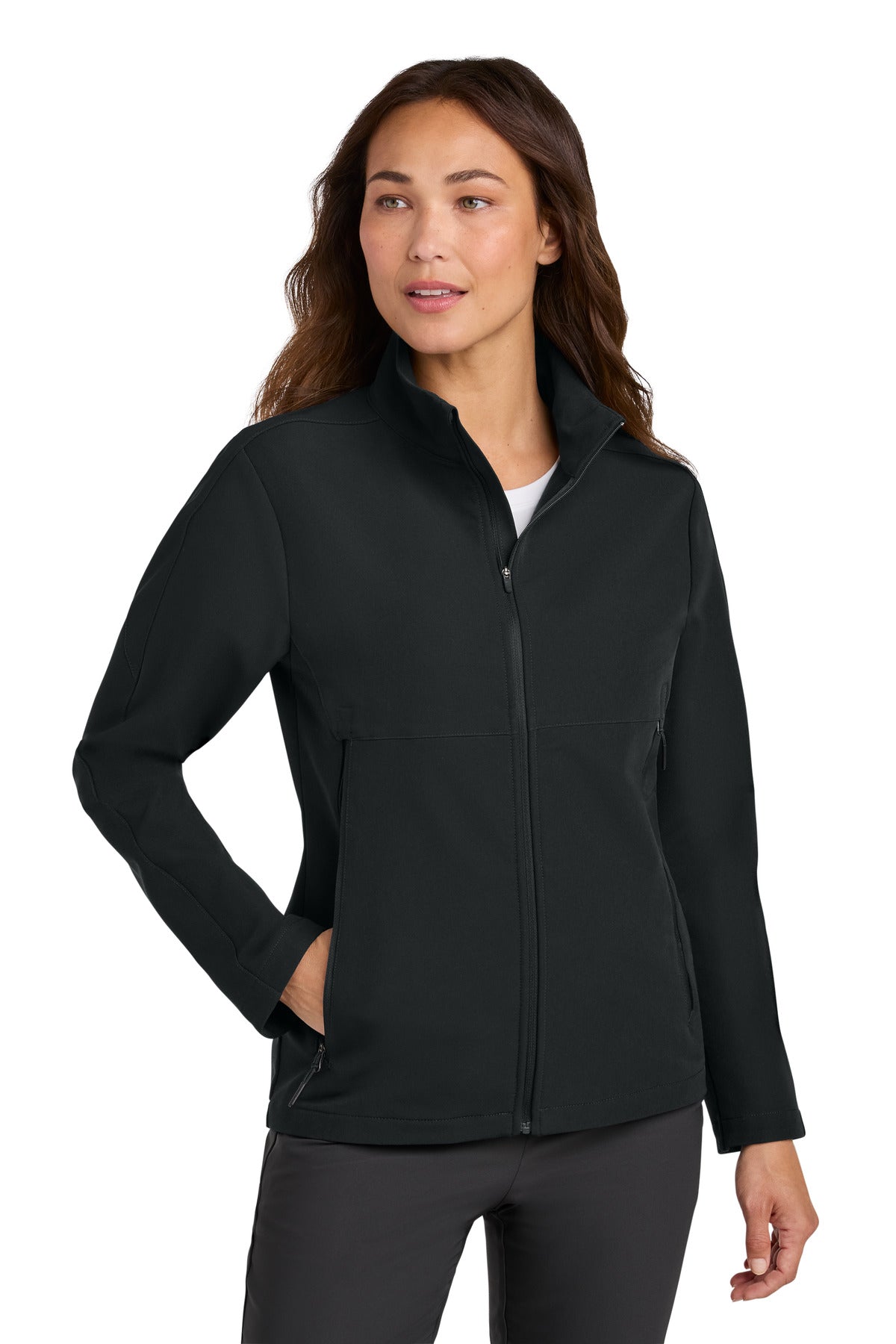 Nike Women's Full-Zip Soft Shell Jacket NKHM7937 - Black