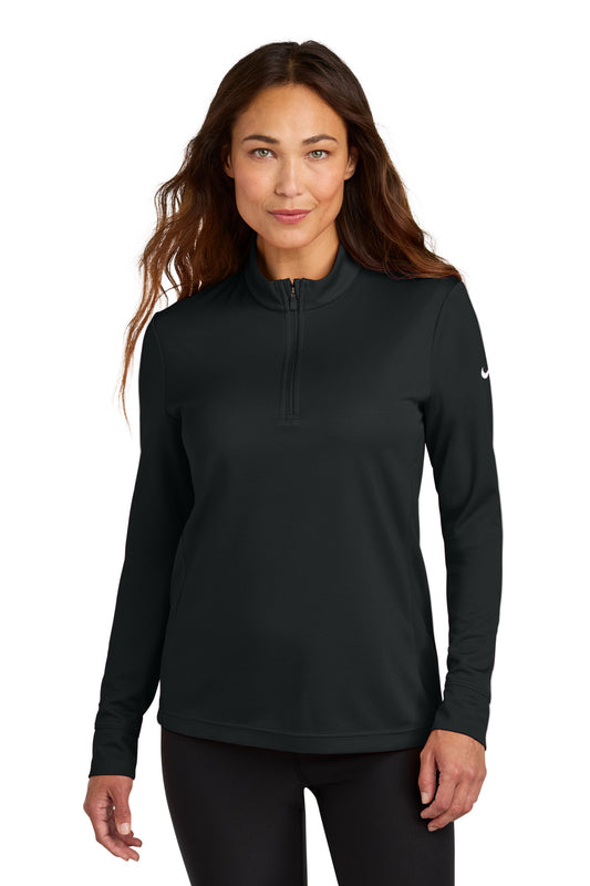 Nike Women's Essential 1/2-Zip Cover-Up NKHM7969 - Black