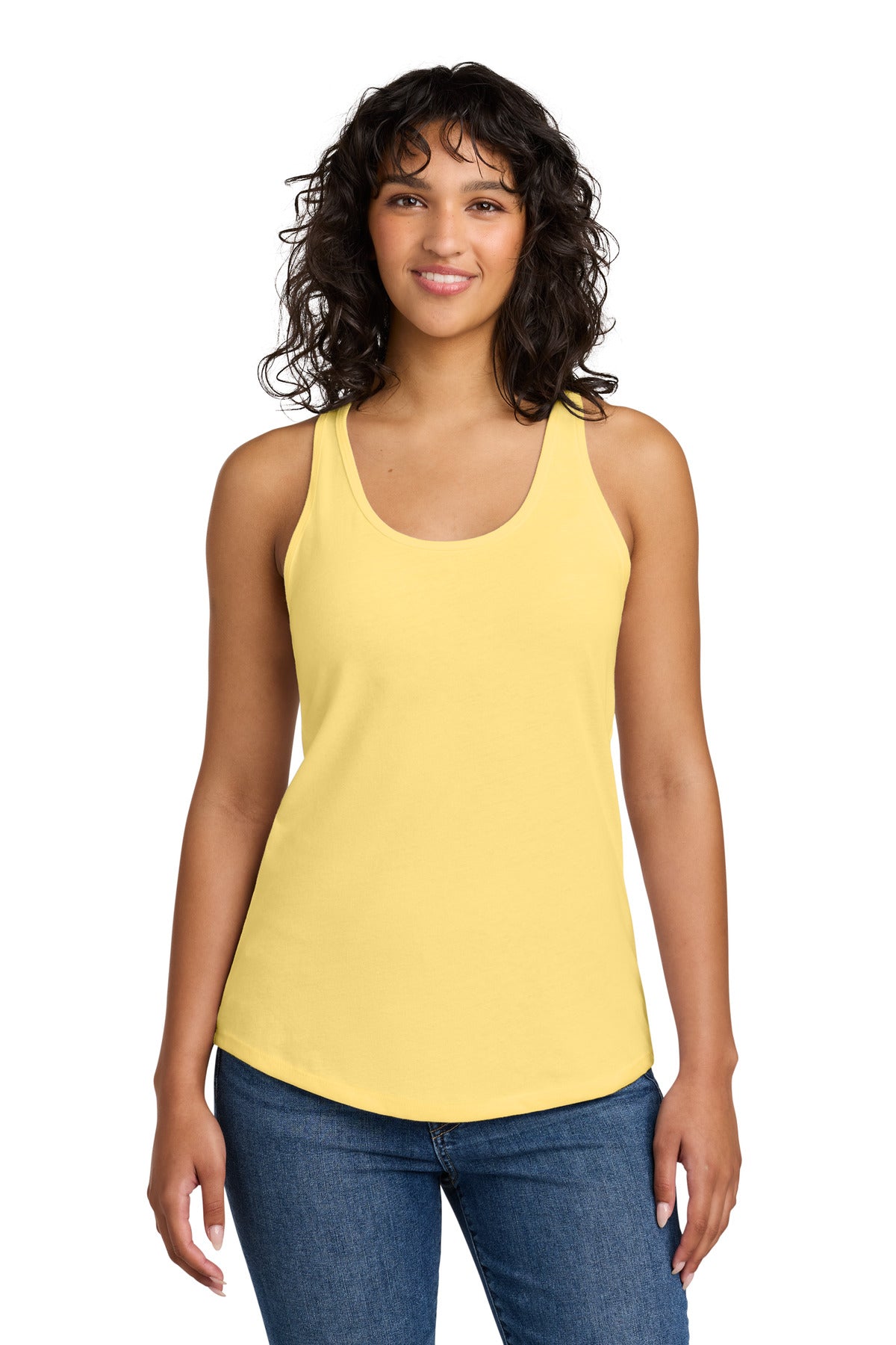 Next Level Apparel Women's Ideal Racerback Tank NL1533 - Banana Cream