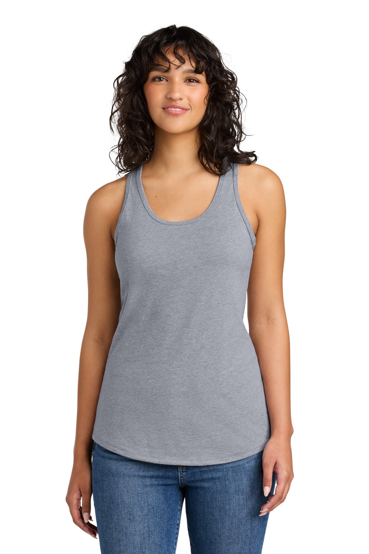 Next Level Apparel Women's Ideal Racerback Tank NL1533 - Heather Gray