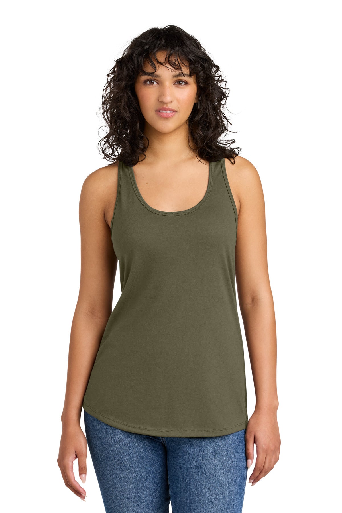 Next Level Apparel Women's Ideal Racerback Tank NL1533 - Military Green