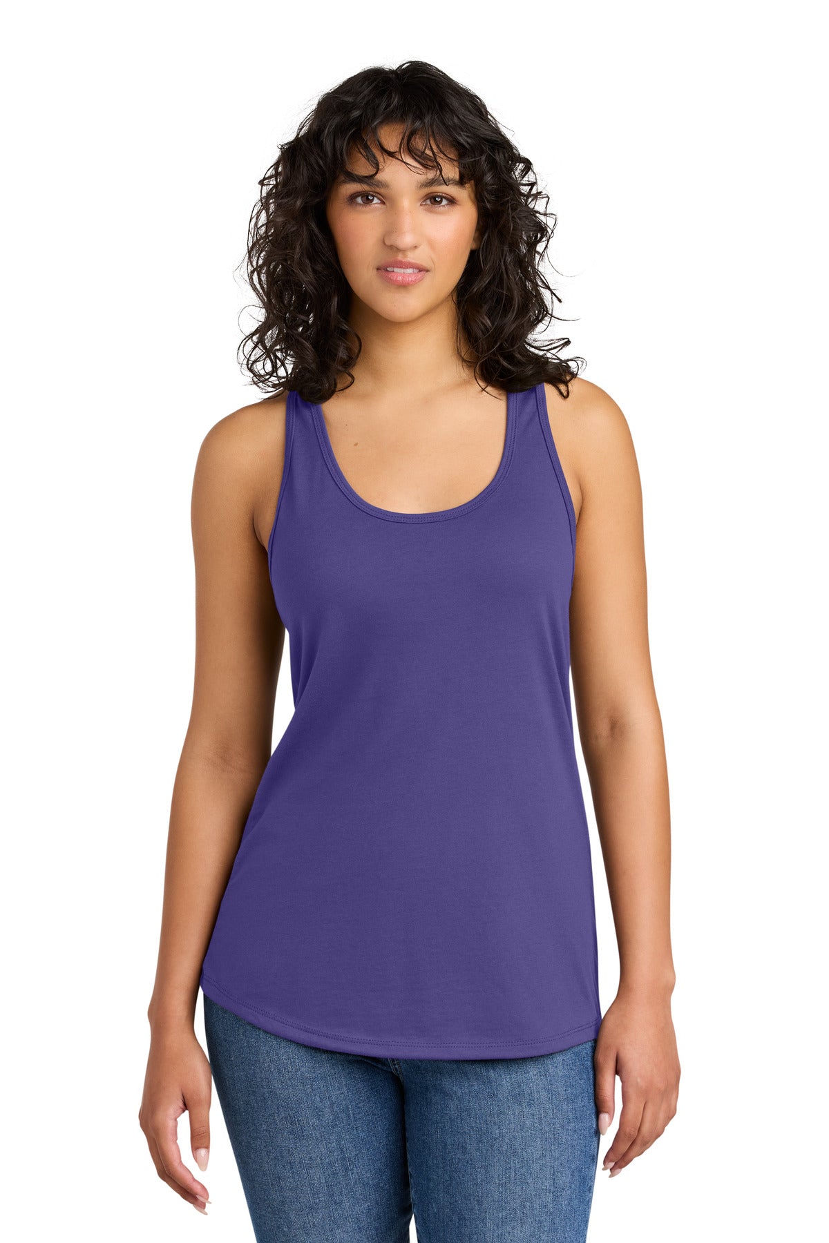 Next Level Apparel Women's Ideal Racerback Tank NL1533 - Purple Rush