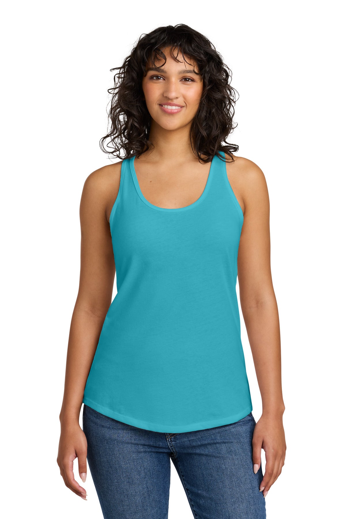 Next Level Apparel Women's Ideal Racerback Tank NL1533 - Tahiti Blue