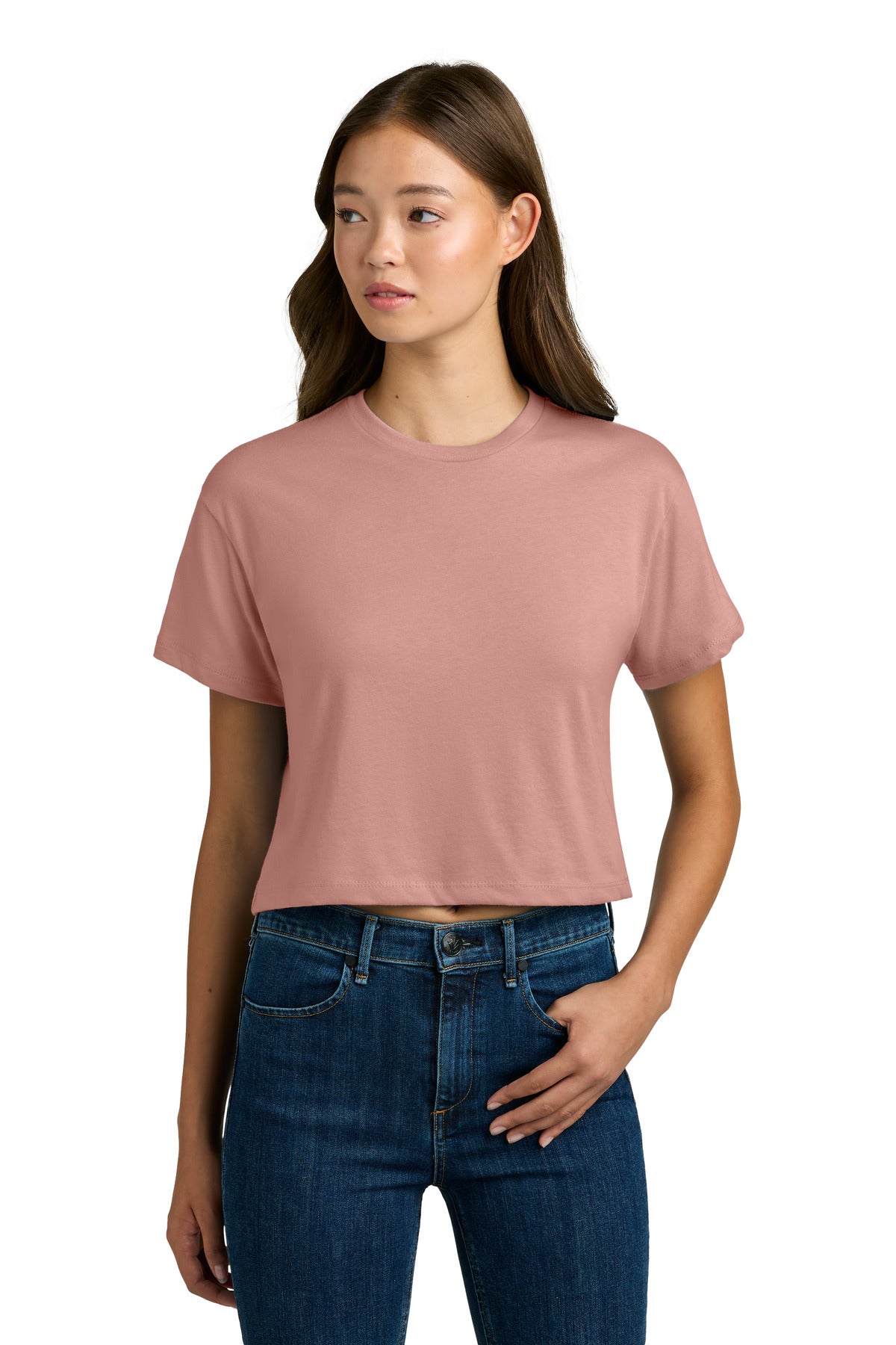 Next Level Apparel Women's Ideal Crop Top NL1580 - Desert Pink