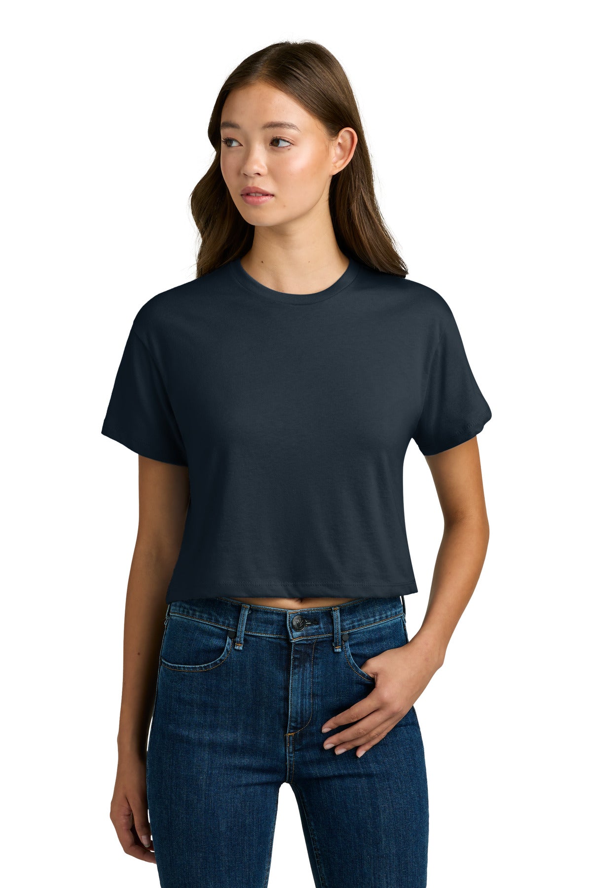 Next Level Apparel Women's Ideal Crop Top NL1580 - Midnight Navy