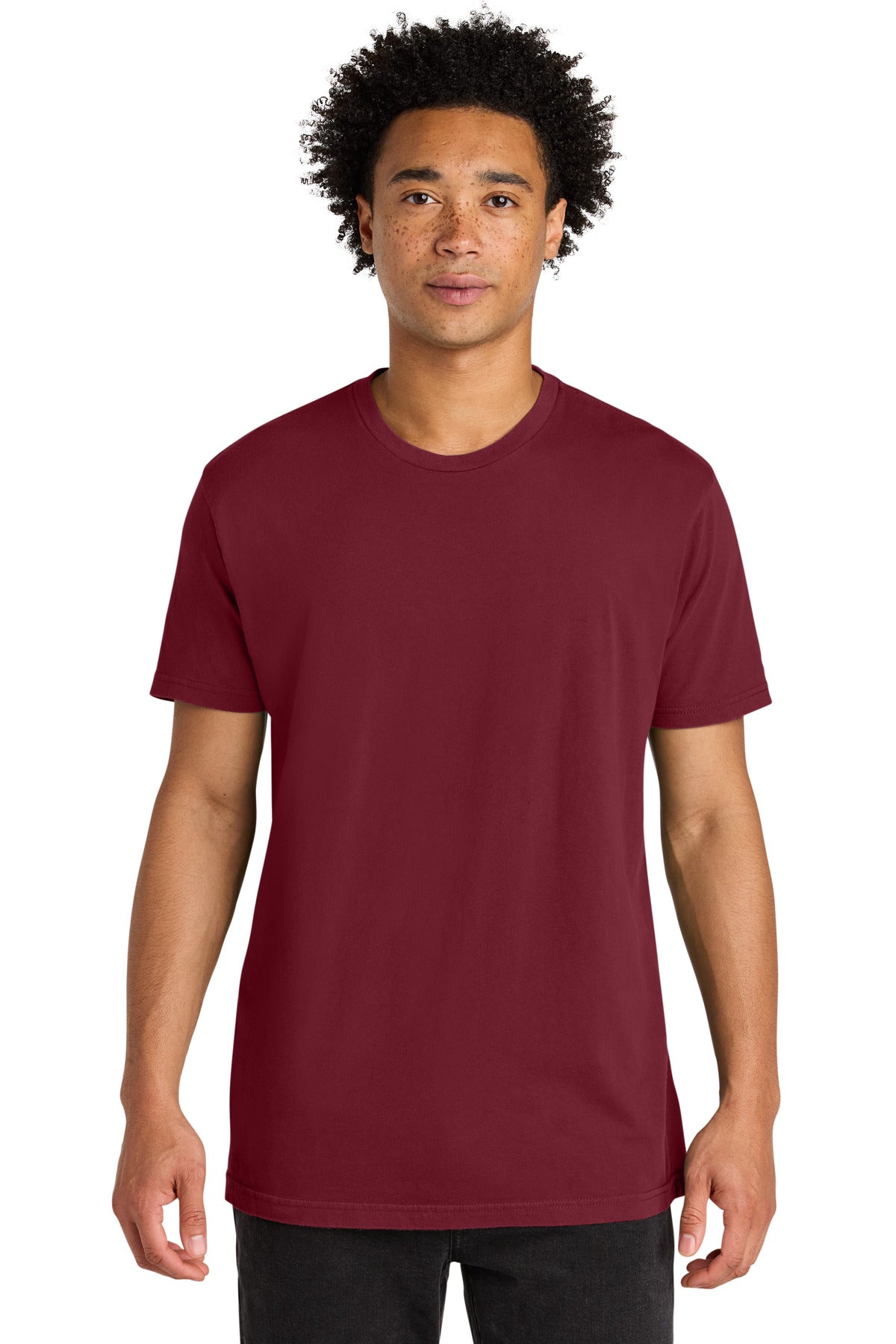 Next Level Apparel Soft Wash Cotton Tee NL3600SW - Washed Cardinal