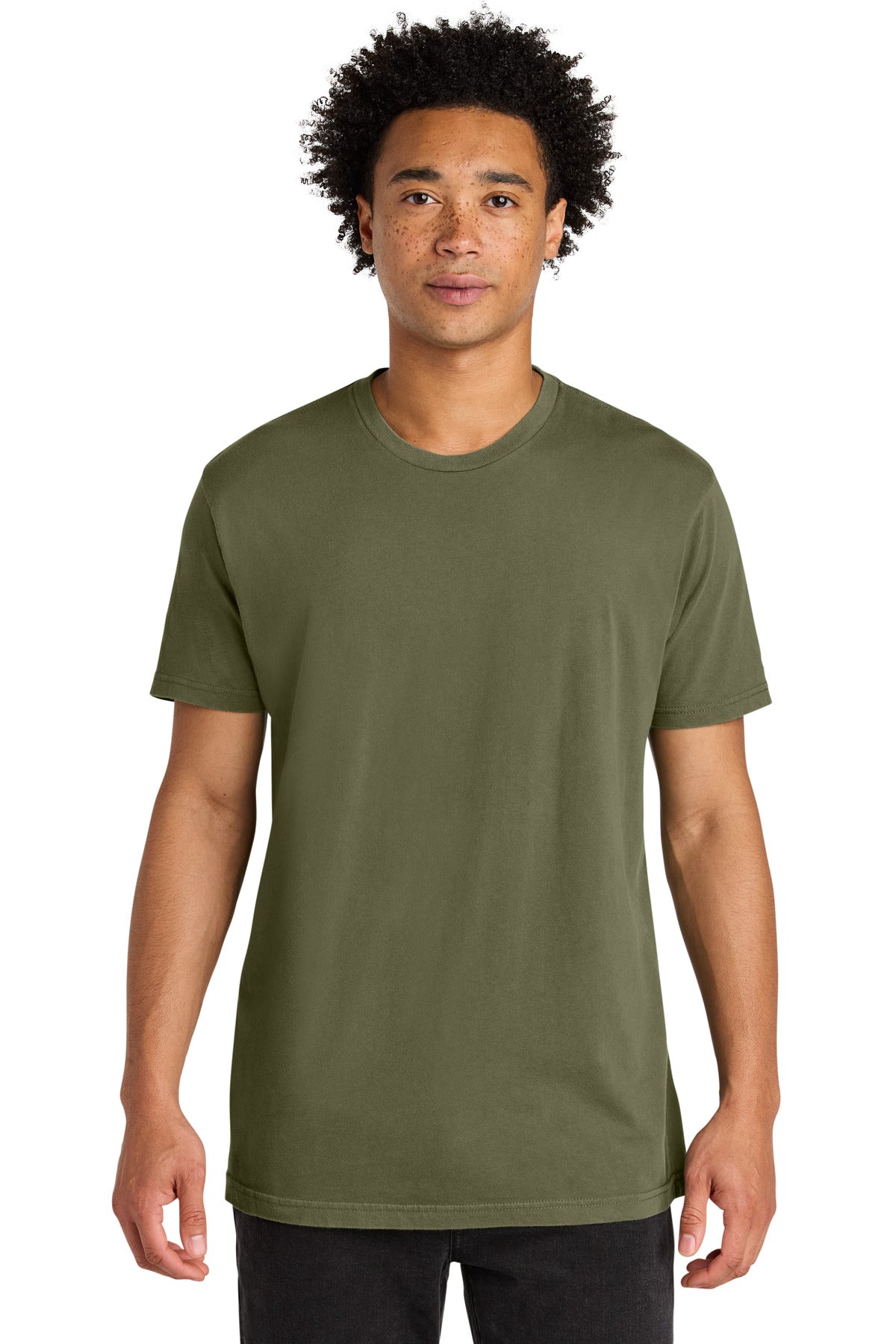 Next Level Apparel Soft Wash Cotton Tee NL3600SW - Washed Military Green
