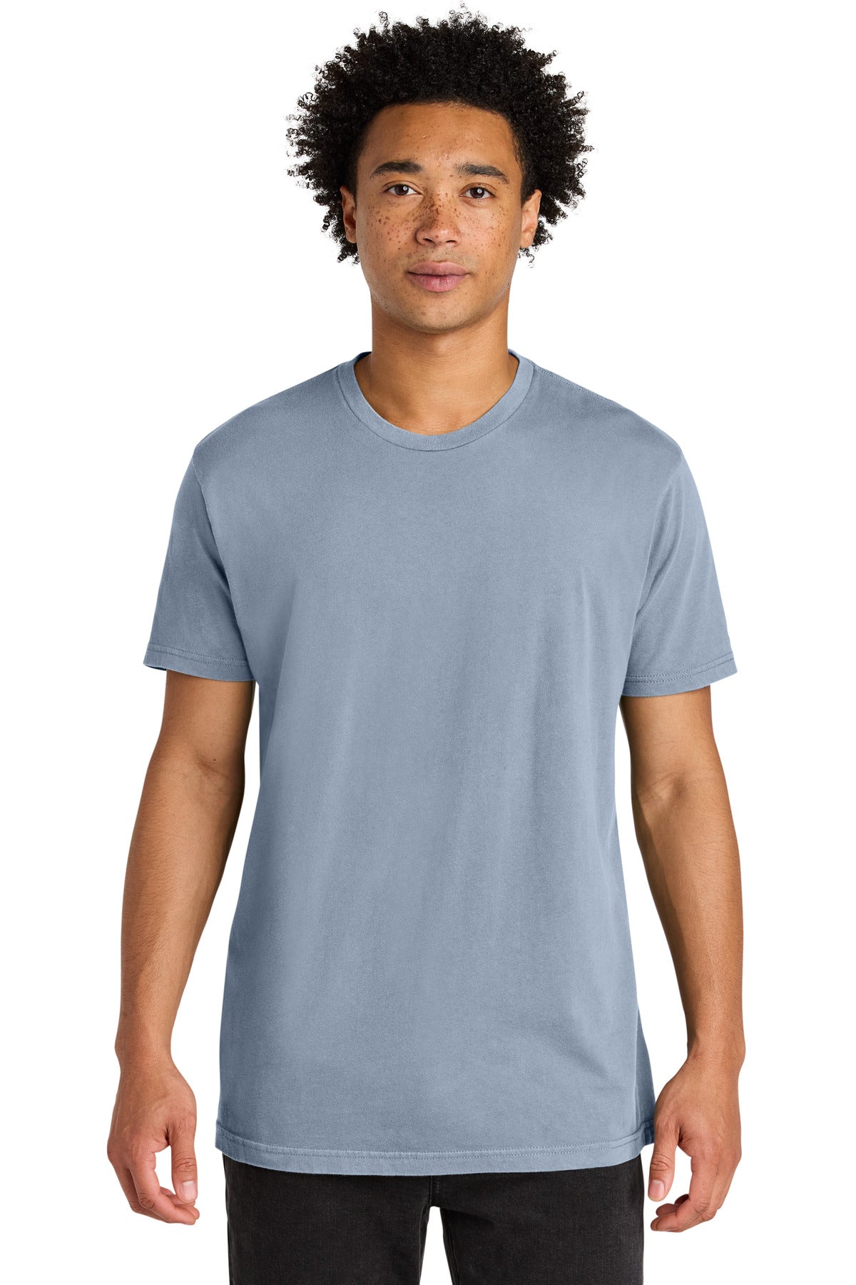 Next Level Apparel Soft Wash Cotton Tee NL3600SW - Washed Stonewash Denim
