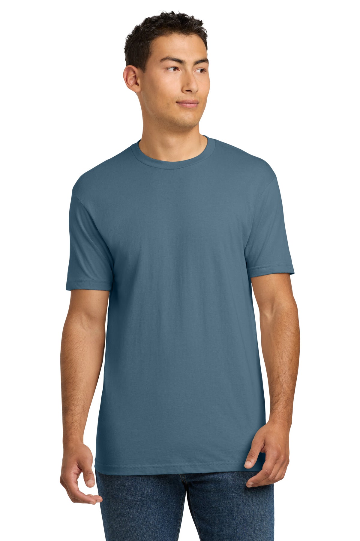 Next Level Apparel Adult Cotton Tee. NL3600 - Blue Jean