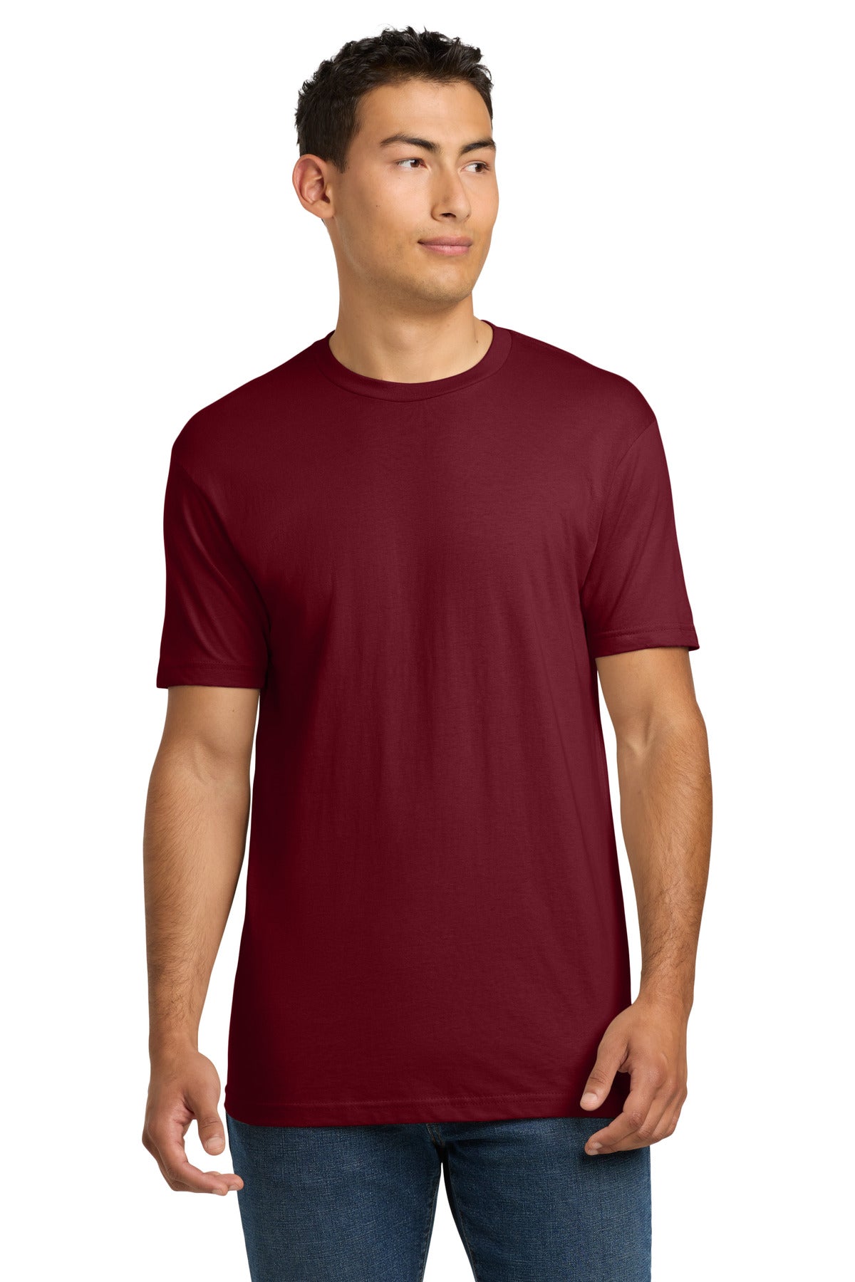 Next Level Apparel Adult Cotton Tee. NL3600 - Cardinal