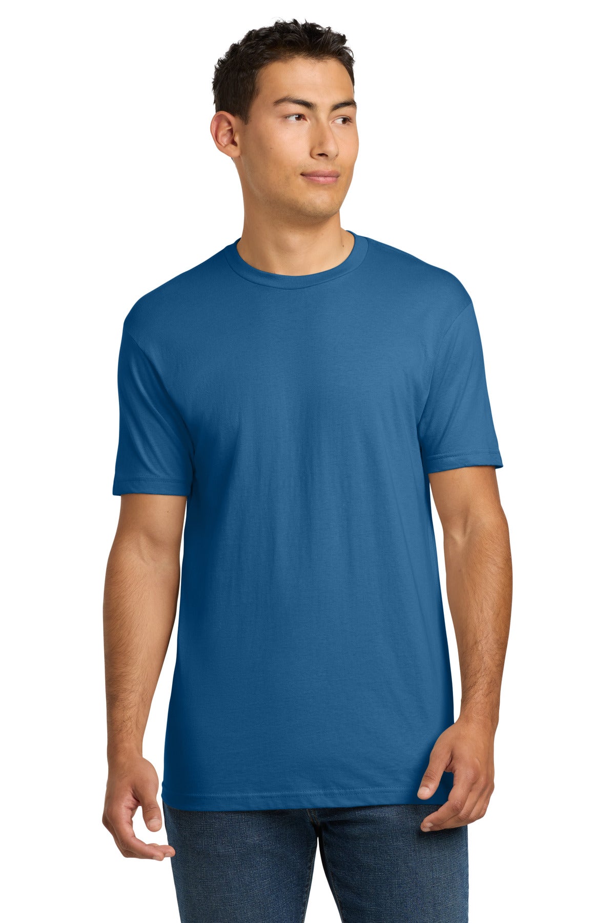 Next Level Apparel Adult Cotton Tee. NL3600 - Cool Blue