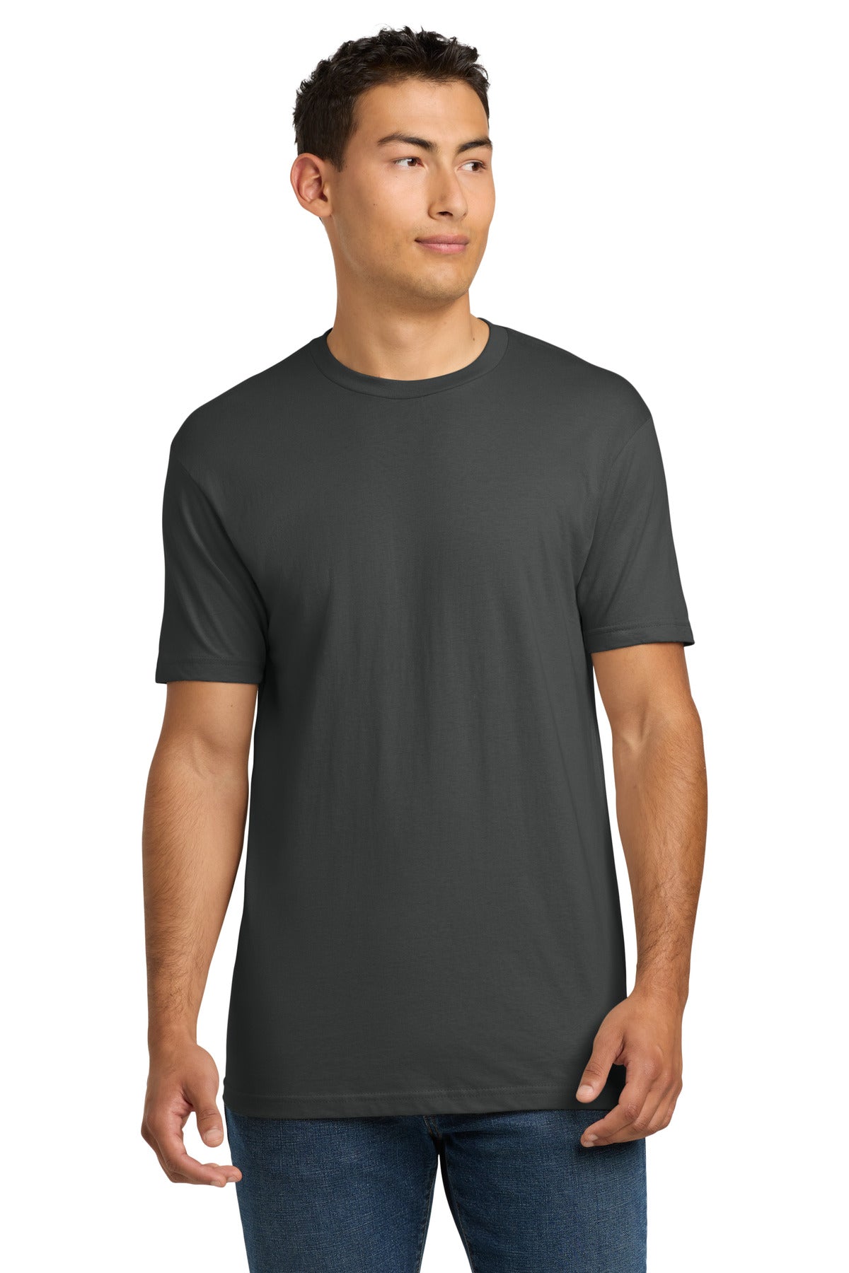 Next Level Apparel Adult Cotton Tee. NL3600 - Heavy Metal
