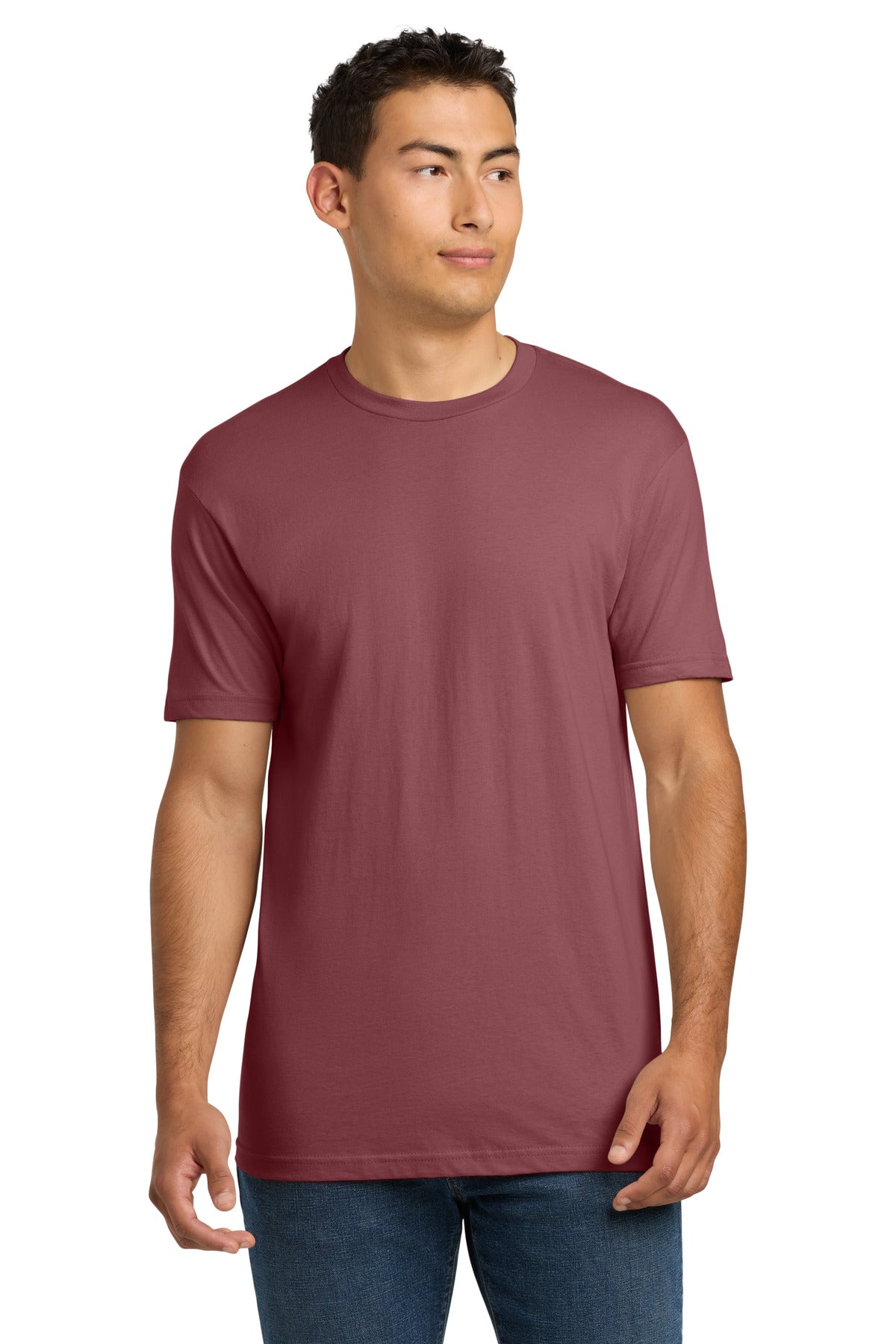 Next Level Apparel Adult Cotton Tee. NL3600 - Mauve