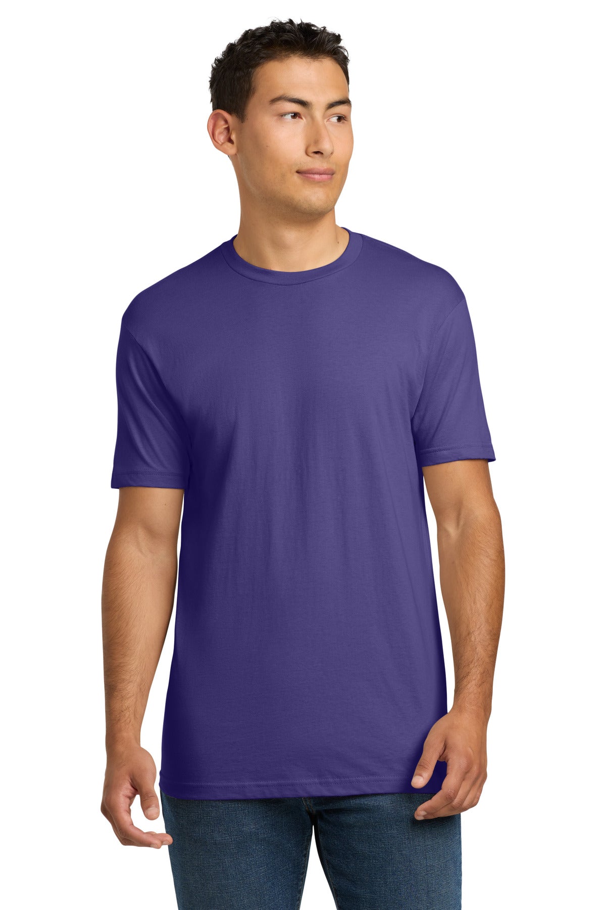 Next Level Apparel Adult Cotton Tee. NL3600 - Purple Rush
