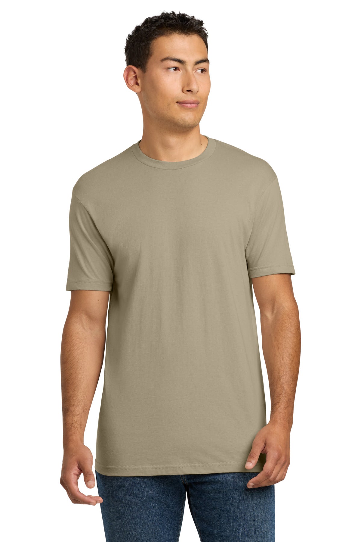 Next Level Apparel Adult Cotton Tee. NL3600 - Tan