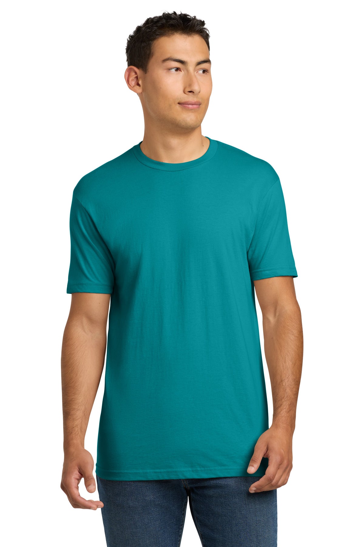 Next Level Apparel Adult Cotton Tee. NL3600 - Teal