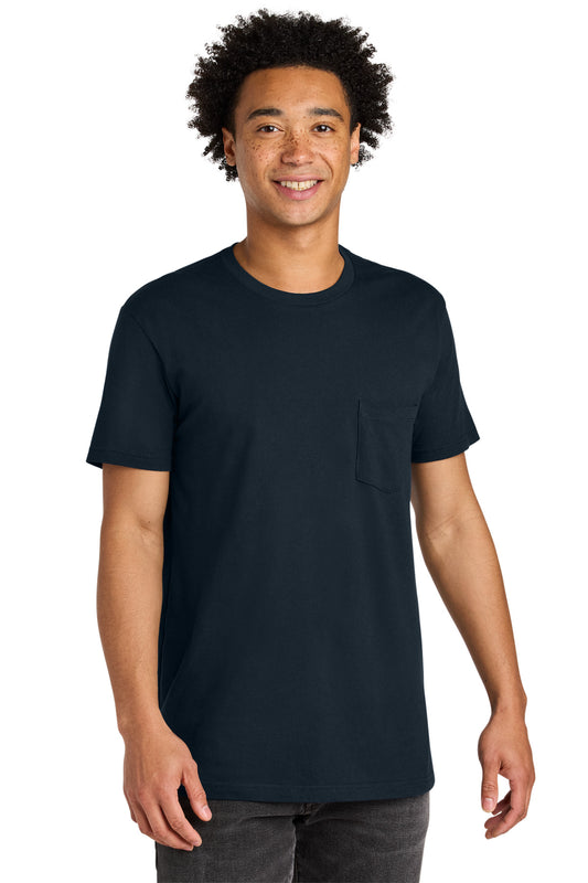 Next Level Apparel Cotton Pocket Tee NL3605 - Midnight Navy