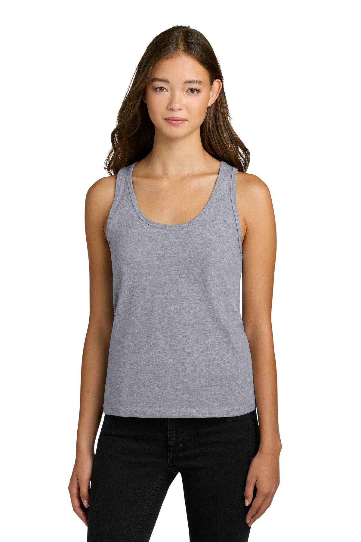 Next Level Apparel Women's Cotton Tank NL3933 - Heather Gray