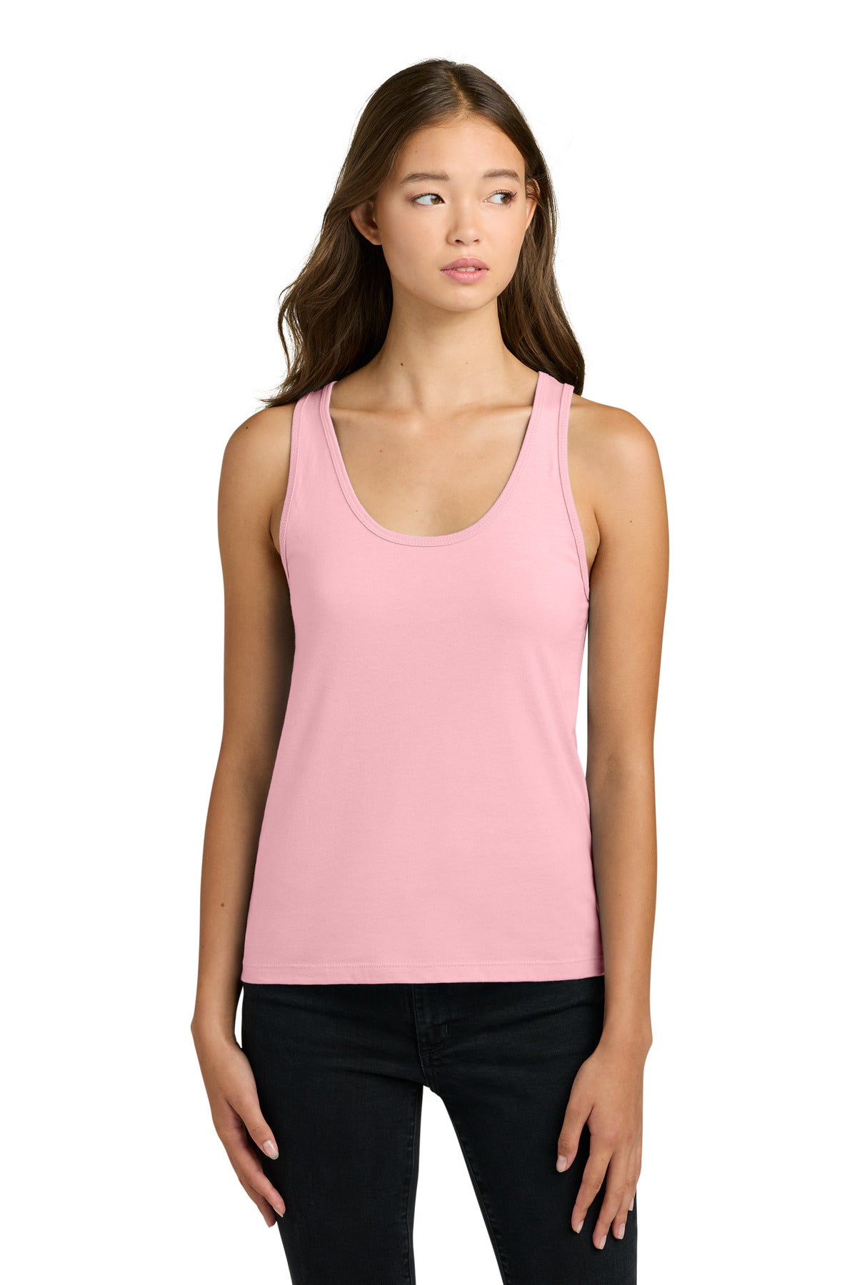 Next Level Apparel Women's Cotton Tank NL3933 - Light Pink