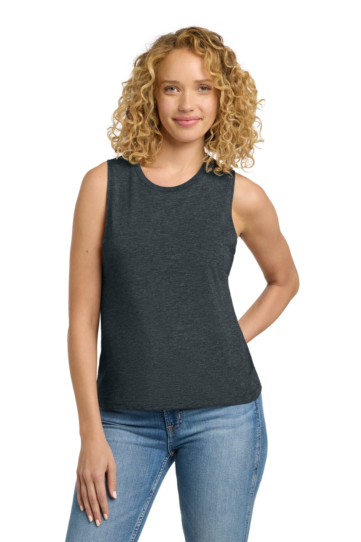 Next Level Apparel  Women's Festival Muscle Tank. NL5013 - Antique Denim