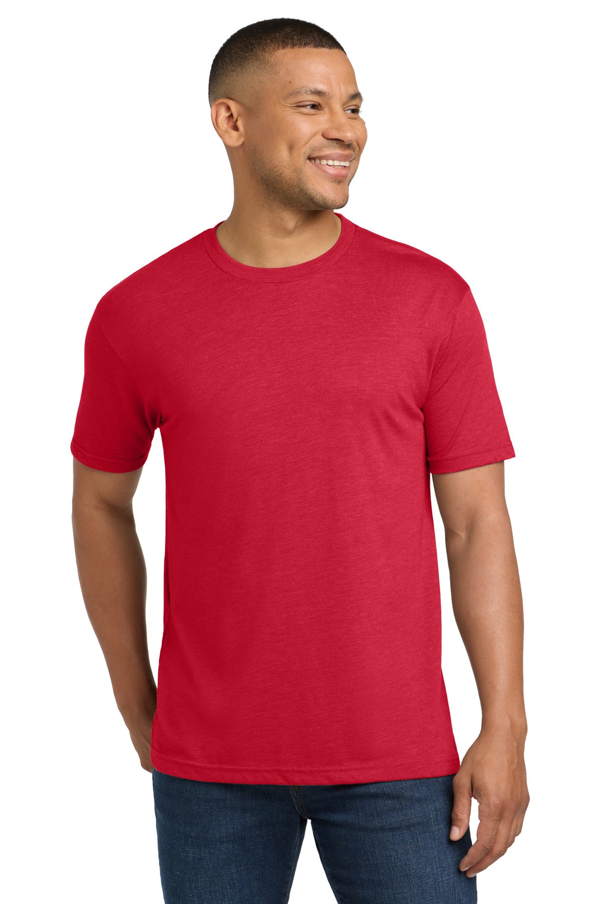 Next Level Apparel  Adult Tri-Blend Tee. NL6010 - Red