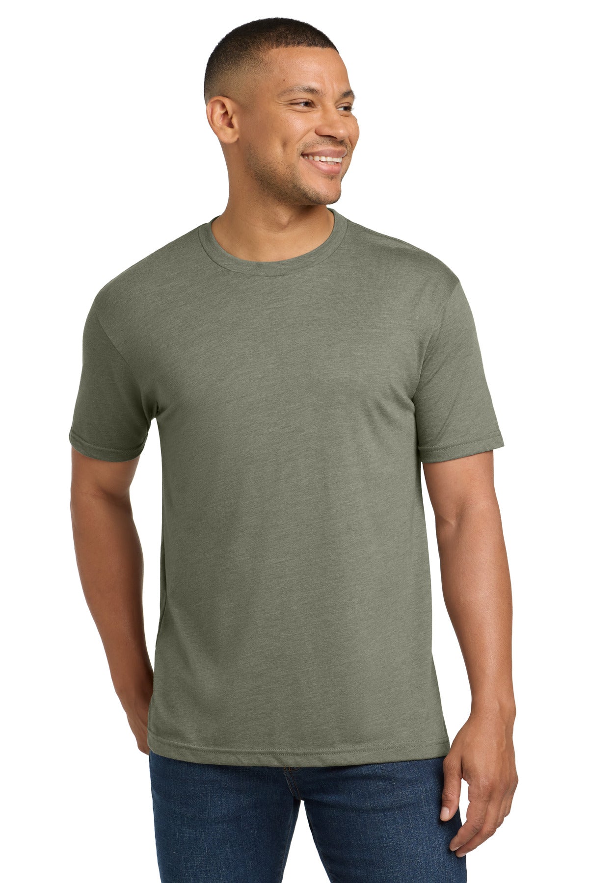 Next Level Apparel  Adult Tri-Blend Tee. NL6010 - Venetian Gray