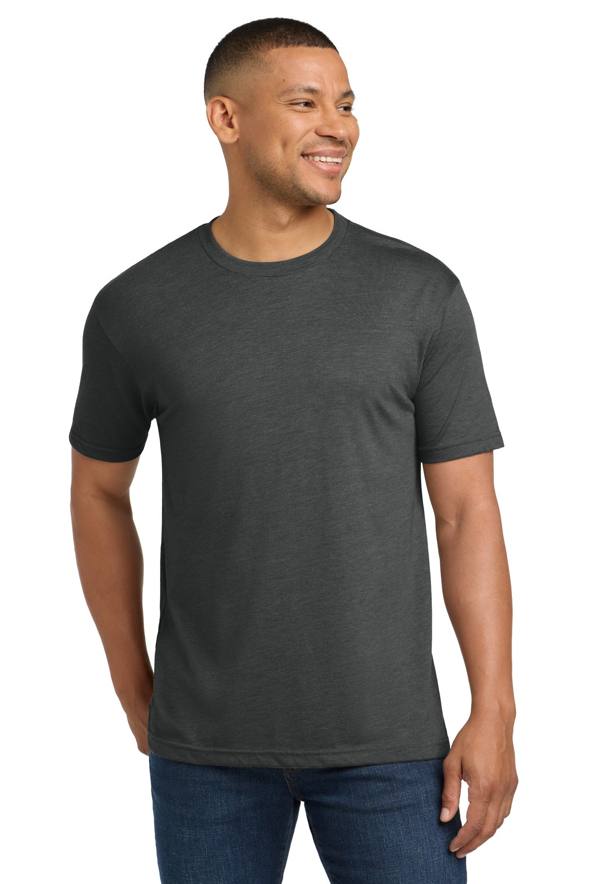 Next Level Apparel  Adult Tri-Blend Tee. NL6010 - Vintage Heavy Metal
