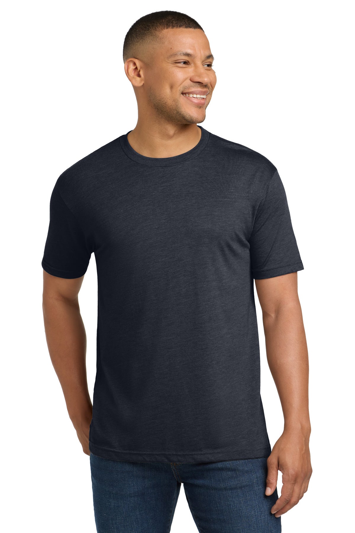 Next Level Apparel  Adult Tri-Blend Tee. NL6010 - Vintage Navy