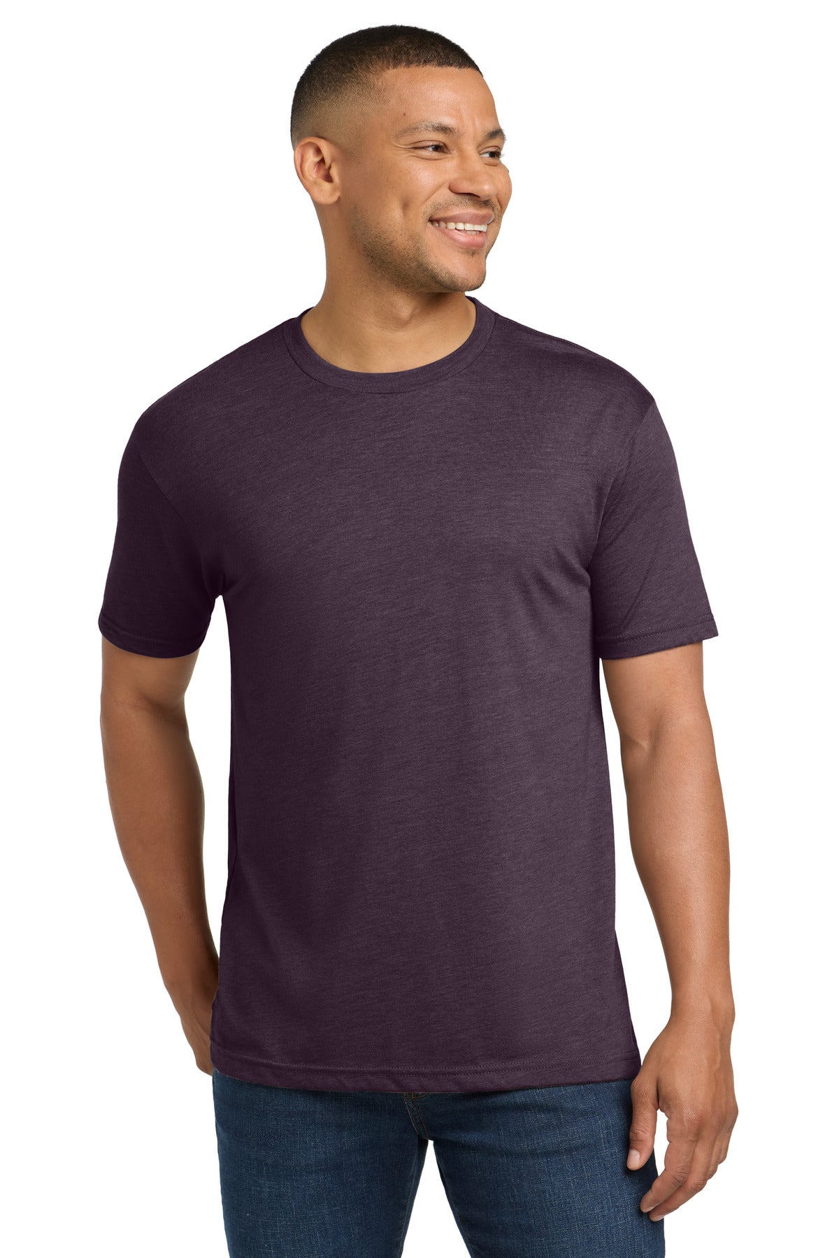 Next Level Apparel  Adult Tri-Blend Tee. NL6010 - Vintage Purple