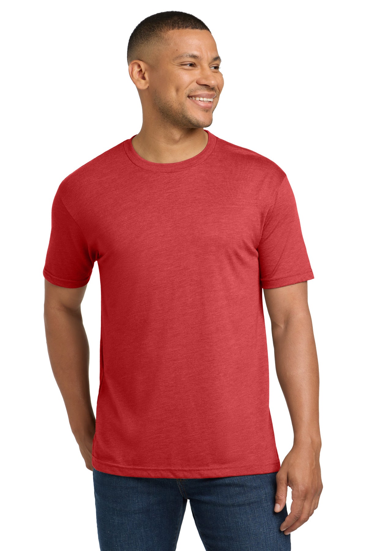 Next Level Apparel  Adult Tri-Blend Tee. NL6010 - Vintage Red