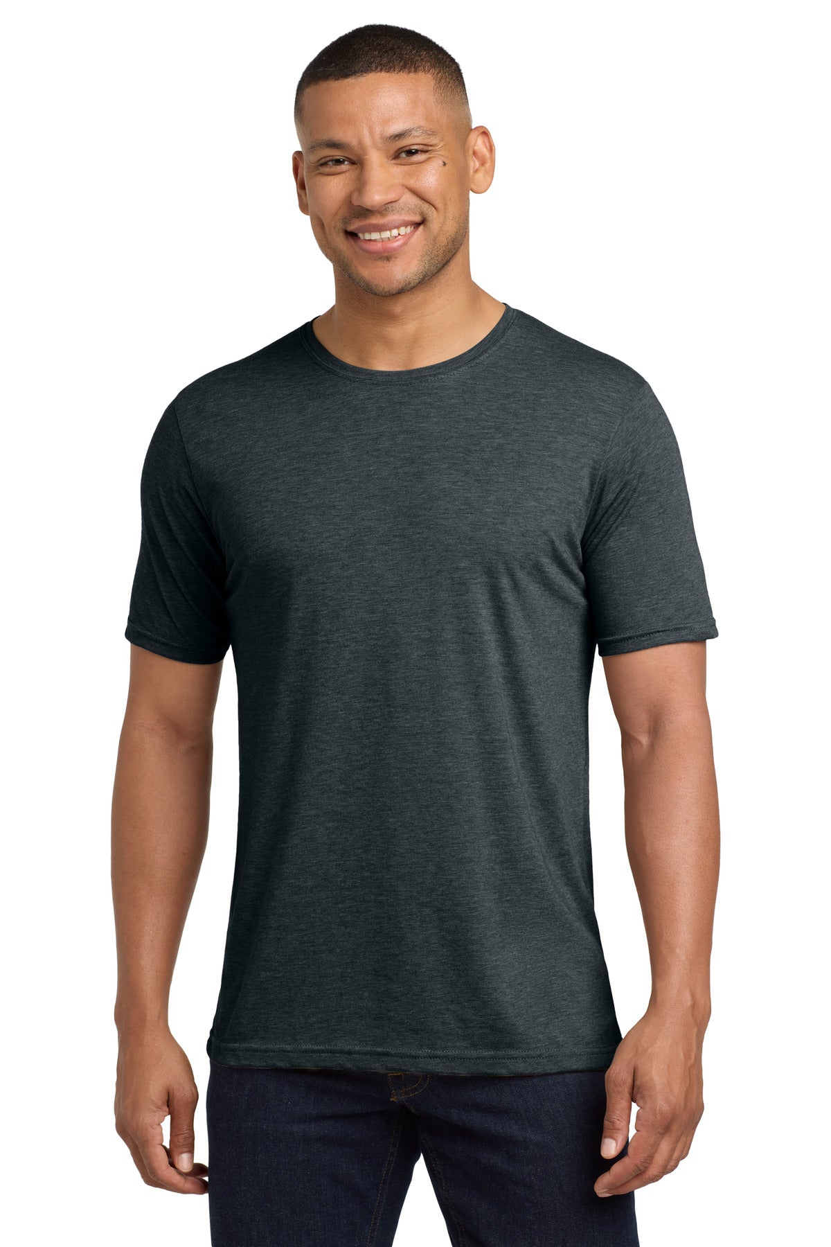 Next Level Apparel  Adult Poly/Cotton Tee. NL6200 - Antique Denim