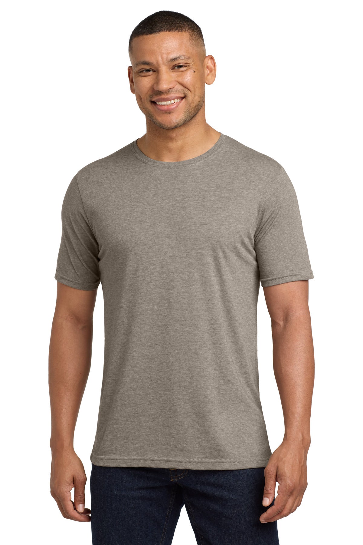 Next Level Apparel  Adult Poly/Cotton Tee. NL6200 - Ash