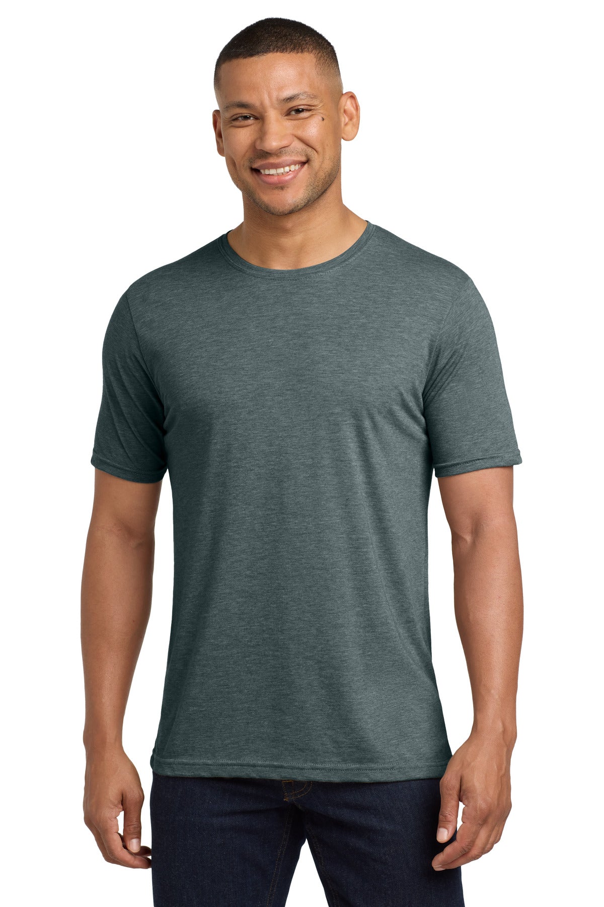 Next Level Apparel  Adult Poly/Cotton Tee. NL6200 - Indigo